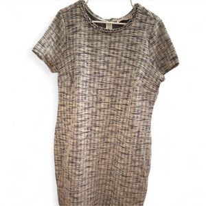NWT LOFT Tweed Shift Dress